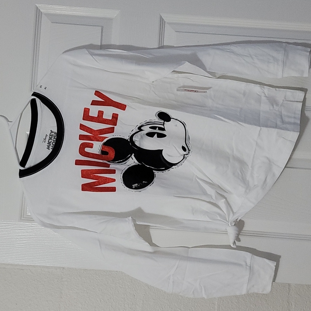 Girls/Women's Justice Mickey Mouse Long Sleeve Tee